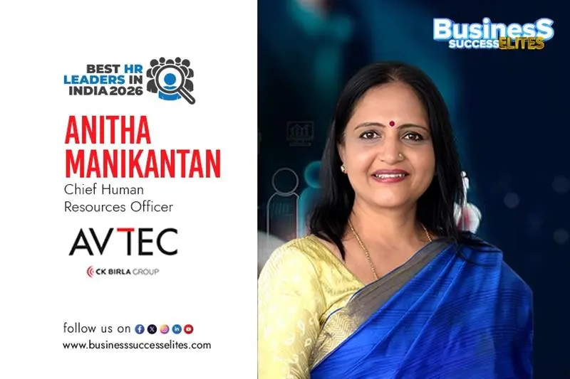 Anitha Manikantan, CHRO, Avitech Limited