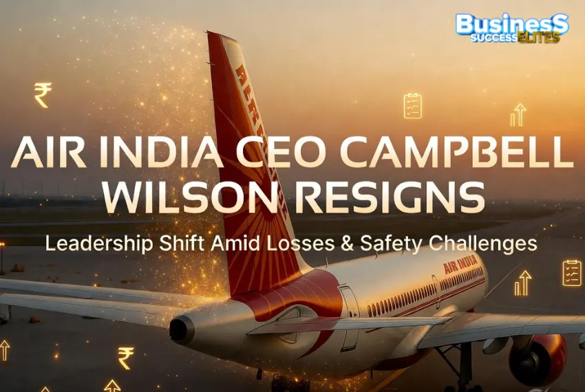 Air India CEO Campbell Wilson Resigns Amid Losses and Safety Scrutiny