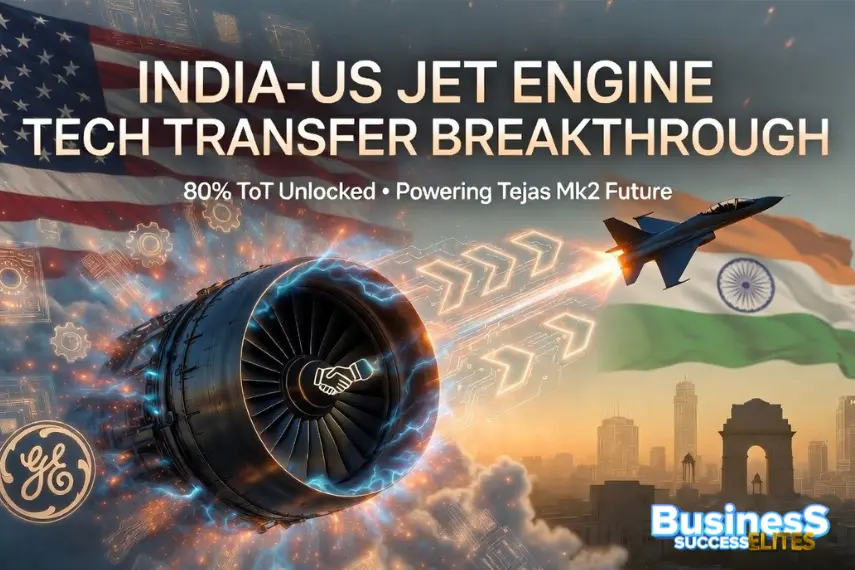 India-US Jet Engine Tech Transfer: Historic 80% GE F414 Deal Unlocked for Tejas Mk2