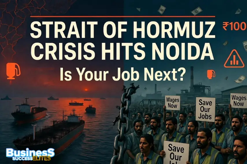Strait of Hormuz Crisis Hits Noida: Oil Shock & Job Risks in NCR