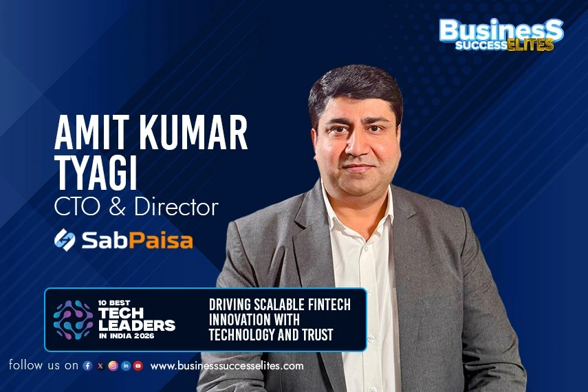 Amit Kumar Tyagi, CTO & Director, SabPaisa.