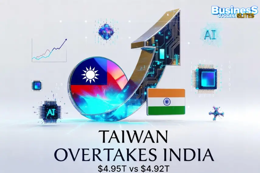 Taiwan Stock Market Overtakes India as World’s Fifth-Largest in Historic Milestone
