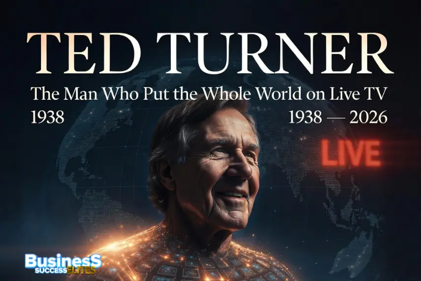 Ted Turner, CNN Founder, Dies at 87 – The Man Who Put the Whole World on Live TV