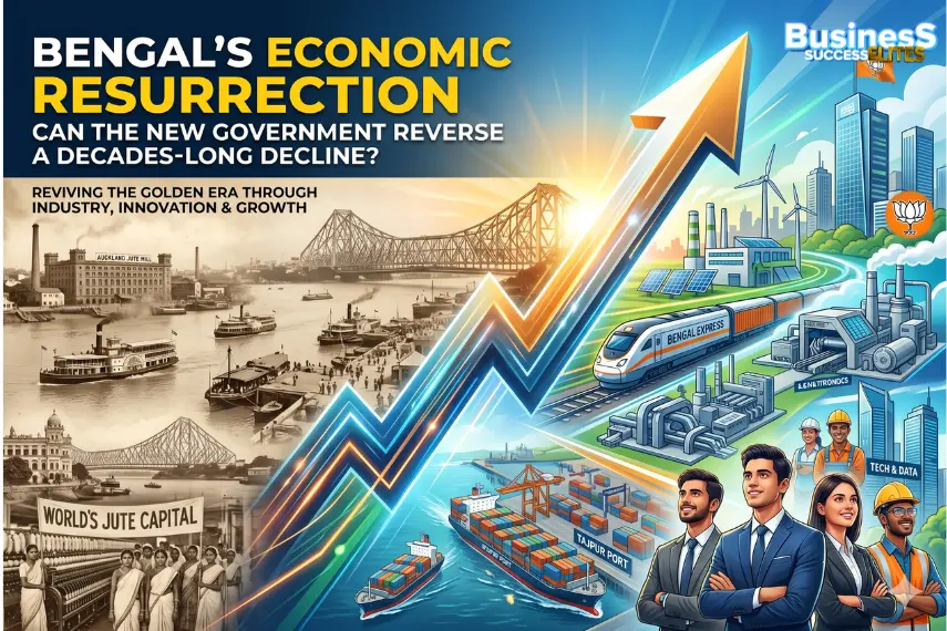 West Bengal’s Economic Revival: Can Manufacturing and Investment Reverse Its Decline?
