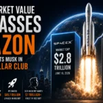 SpaceX market value surpasses Amazon