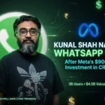 Kunal Shah CEO Whats App