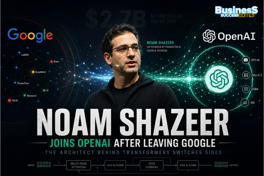 Noam Shazeer Joins OpenAI After Ditching Google