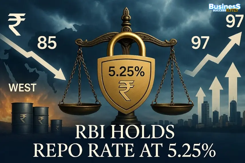 RBI Monetary Policy Committee Keeps Repo Rate at 5.25%