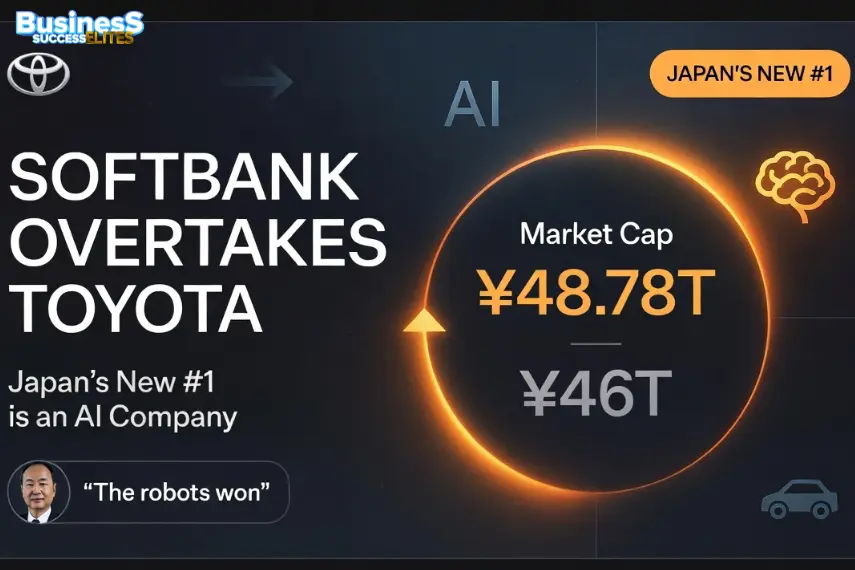 SoftBank Overtakes Toyota as Japan’s Most Valuable Firm and Masayoshi Son is Not Done Yet