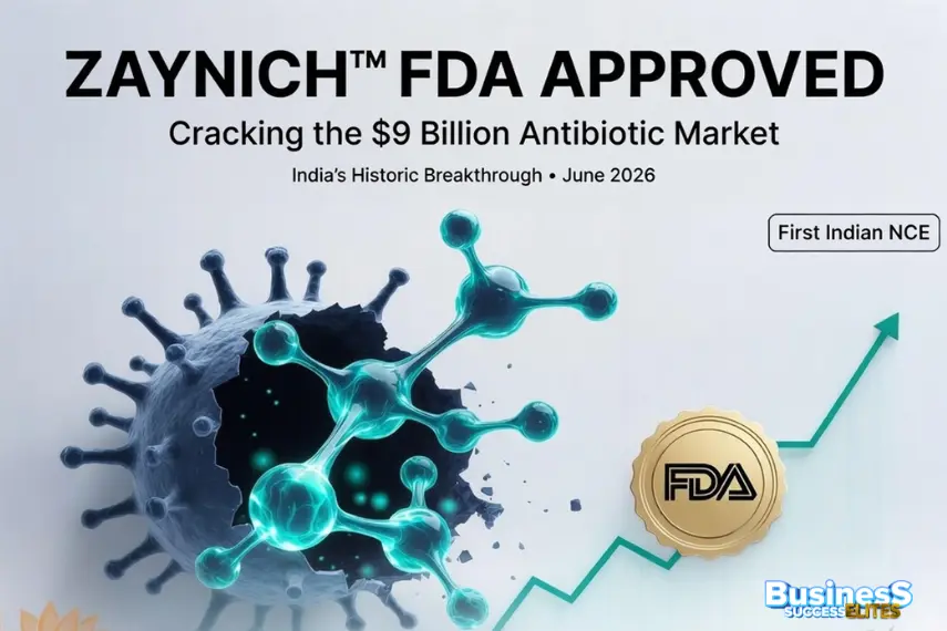 Wockhardt Zaynich FDA Approval Cracks $9B Antibiotic Market