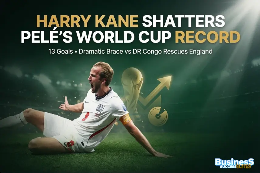 Harry Kane World Cup Record Broken With Stunning DR Congo Brace