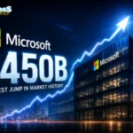 Microsoft 450 Billion Jump is Biggest in Market History