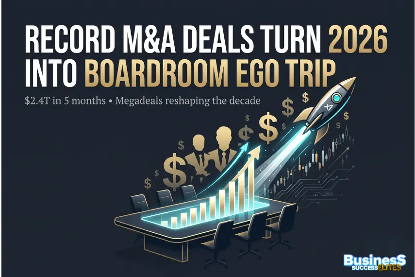Record M&A Deals Turn 2026 Into Boardroom Ego Trip