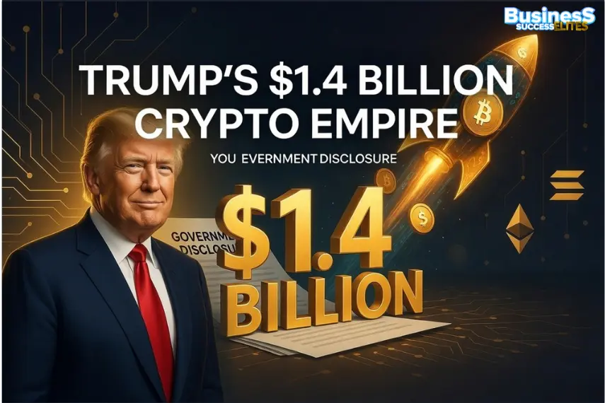 Trump’s Crypto Income Crosses $1.4 Billion, And Nobody’s Pretending It’s Small Anymore